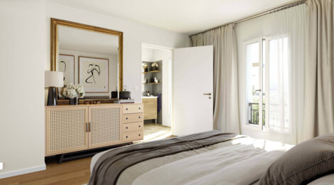Programme immobilier neuf Agapanthe - Le Plessis-Robinson : Résidence studio–T5 avec cadre vénitien et confort optimisé proche des commodités (92350) - Référence : 14254