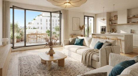 Programme immobilier neuf BELLEROSE - L’Haÿ-les-Roses résidence contemporaine au cœur du quartier Lallier (94240) - Référence : 18640