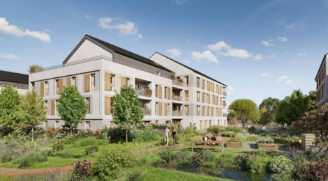 Programme immobilier neuf AQUA VERDE - Lieusaint écoquartier près RER D à vélo (77127) - Référence : 17058
