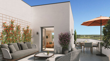 Programme immobilier neuf Naturéva - Lieusaint : Résidence T2–T5 avec architecture écologique et convivialité dans un écoquartier moderne (77127) - Référence : 14183