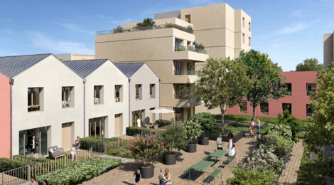 Programme immobilier neuf Jardin en Scène (95) - Louvres proche RER D (95380) - Référence : 16666