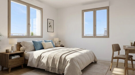 Programme immobilier neuf VILLA BOULMIER - Maisons-Alfort cadre verdoyant près métro ligne 8 et parc des Hanneton (94700) - Référence : 17540