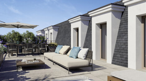 Programme immobilier neuf VILLA BOULMIER - Maisons-Alfort cadre verdoyant près métro ligne 8 et parc des Hanneton (94700) - Référence : 17540