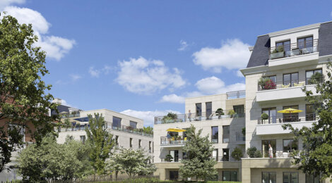 Programme immobilier neuf VILLA BOULMIER - Maisons-Alfort cadre verdoyant près métro ligne 8 et parc des Hanneton (94700) - Référence : 17540