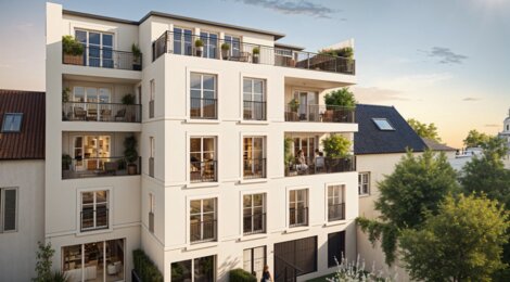 Programme immobilier neuf Résidence Jehan Alain (78) - Maisons-Laffitte adresse d’exception à 15 min de La Défense (78600) - Référence : 11900
