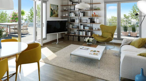 Programme immobilier neuf INSPIRATION - Mareil-Marly : Appartements RT2012 avec doubles vitrages et jardins fleuris proche de la forêt (78750) - Référence : 1814