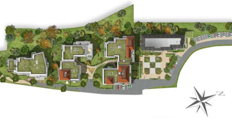 Programme immobilier neuf INSPIRATION - Mareil-Marly : Appartements RT2012 avec doubles vitrages et jardins fleuris proche de la forêt (78750) - Référence : 1814
