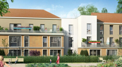 Programme immobilier neuf INSPIRATION - Mareil-Marly : Appartements RT2012 avec doubles vitrages et jardins fleuris proche de la forêt (78750) - Référence : 1814