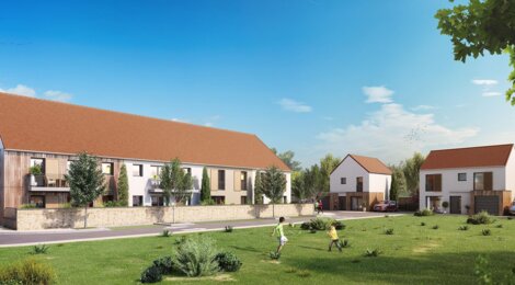 Programme immobilier neuf Le Hameau de la Guérinière - Mauchamps à proximité du domaine de Chamarande (91730) - Référence : 8579
