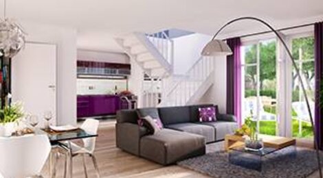 Programme immobilier neuf LE DOMAINE SAINT-JACQUES - Maule : Maison T4 duplex avec jardin et garage proche des établissements scolaires (78580) - Référence : 249