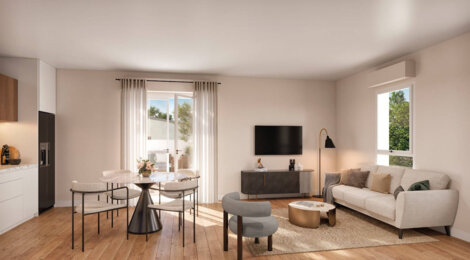Programme immobilier neuf JARDIN SAUVOLE - Maurepas : Appartements neufs dans un écoquartier face au future parc urbain (78310) - Référence : 16275