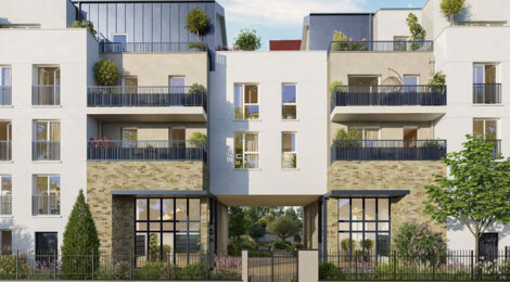 Programme immobilier neuf Les Jardins de l’Ourcq - Meaux cadre paysager proche centre historique et gare (77100) - Référence : 17834
