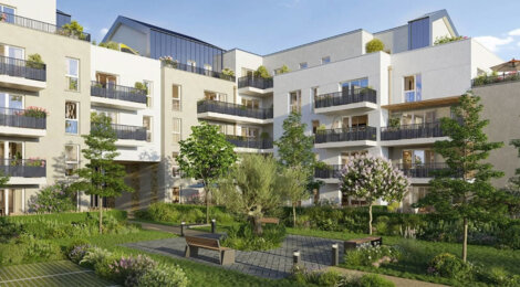 Programme immobilier neuf Les Jardins de l’Ourcq - Meaux cadre paysager proche centre historique et gare (77100) - Référence : 17834