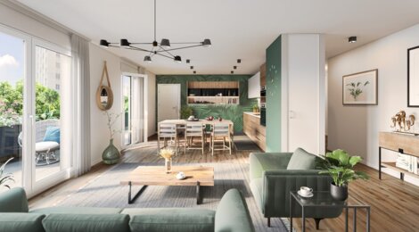 Programme immobilier neuf SQUARE FOCH - Meaux : logements neufs du studio au T4 proche du parc du Pâtis (77100) - Référence : 15856