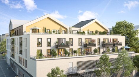 Programme immobilier neuf SQUARE FOCH - Meaux : logements neufs du studio au T4 proche du parc du Pâtis (77100) - Référence : 15856