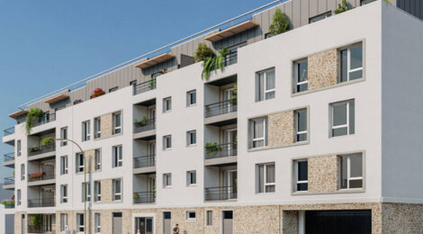 Programme immobilier neuf Les Terrasses de Meldis (77) - Meaux près de la gare à 7 min à vélo (77100) - Référence : 16294