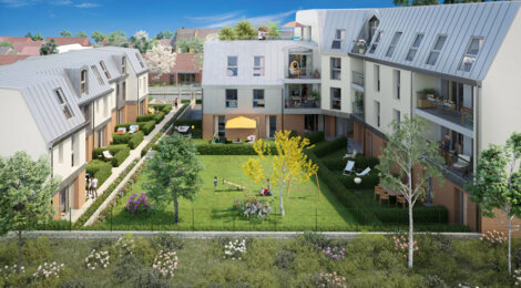 Programme immobilier neuf VILLA DES BLEUETS - Melun proche RER D (77000) - Référence : 12188