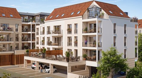 Programme immobilier neuf Les Sentes du Vexin (78) - Meulan-en-Yvelines à deux pas de la gare Meulan Hardricourt (78250) - Référence : 12509