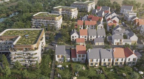 Programme immobilier neuf MYCELIUM - Moissy-Cramayel : Résidence T2–T4 avec cadre verdoyant et confort optimisé proche des commodités (77550) - Référence : 7014