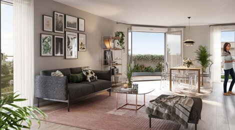 Programme immobilier neuf MYCELIUM - Moissy-Cramayel : Résidence T2–T4 avec cadre verdoyant et confort optimisé proche des commodités (77550) - Référence : 7014
