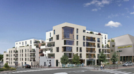 Programme immobilier neuf Les Terrasses - Coeur de ville - Montigny-lès-Cormeilles : logements neufs sécurisés et lumineux en centre-ville (95370) - Référence : 7690