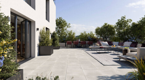Programme immobilier neuf Les Terrasses - Coeur de ville - Montigny-lès-Cormeilles : logements neufs sécurisés et lumineux en centre-ville (95370) - Référence : 7690