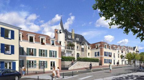 Programme immobilier neuf Les Hauts du Chateau - Montigny-lès-Cormeilles : Résidence T2–T4 avec cadre résidentiel et confort optimisé proche des commodités (95370) - Référence : 14719