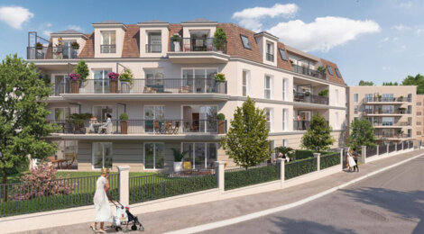 Programme immobilier neuf Esprit Village - Montlhéry proximité de la forêt de Sénart (91310) - Référence : 16528