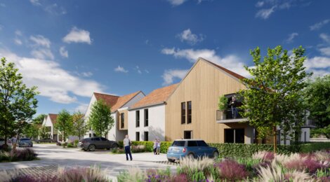 Programme immobilier neuf L'Orée du Château - Morainvilliers : logements neufs T2–T6 proche des transports (78630) - Référence : 9685