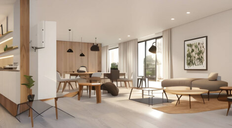 Programme immobilier neuf GAIA - Morangis : Résidence T2–T4 avec cadre moderne et confort optimisé proche des espaces verts (91420) - Référence : 5938