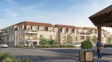 Programme immobilier neuf Le Clos Saint Vincent - Moussy-le-Neuf logements du 2 au 4 pièces en Seine-et-Marne (77230) - Référence : 17924