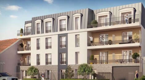 Programme immobilier neuf 81 FOCH - Neuilly-Plaisance résidence intimiste proche de la Mairie (93360) - Référence : 16467
