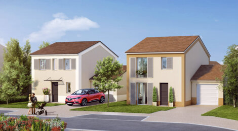 Programme immobilier neuf Le Hameau Fleuri - Nointel : Résidence T4–T5 avec cadre familial et confort optimisé proche des transports (95590) - Référence : 5964
