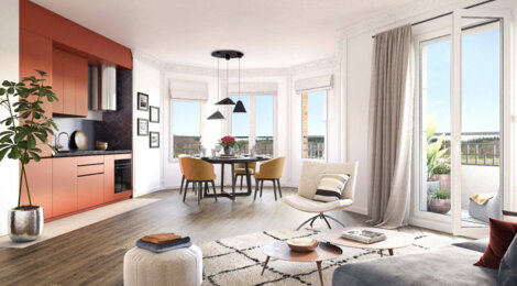 Programme immobilier neuf Domaine des Marmousets -  Noiseau : logements neufs sécurisés et verdoyants proche des commodités (94880) - Référence : 14964
