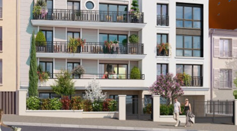 Programme immobilier neuf VILLA ORA - Noisy-le-Grand à 14 minutes à vélo du RER A (93160) - Référence : 18296