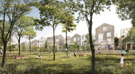 Programme immobilier neuf Belle-Ile-en-Marne - Noisy-le-Grand : Résidence studio–T5 avec cadre champêtre et confort optimisé proche des espaces verts (93160) - Référence : 14229