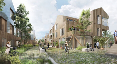 Programme immobilier neuf Belle-Ile-en-Marne - Noisy-le-Grand : Résidence studio–T5 avec cadre champêtre et confort optimisé proche des espaces verts (93160) - Référence : 14229