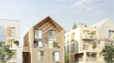 Programme immobilier neuf ARBORESENS - Noisy-le-Grand : Résidence T1–T5 avec architecture écologique et espaces verts proche des transports (93160) - Référence : 14222