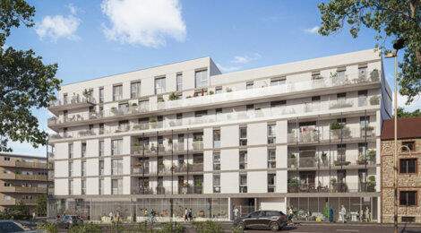 Programme immobilier neuf 89 BREMENT - Noisy-le-Sec à proximité du RER E et du tram T1 (93130) - Référence : 16674