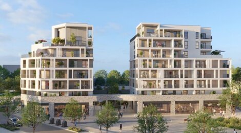 Programme immobilier neuf LES TERRASSES GALLIENI - Noisy-le-Sec : logements neufs sécurisés et verdoyants proche des transports (93130) - Référence : 15187
