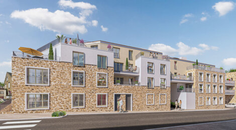 Programme immobilier neuf Les Jardins Foch - Orgeval : logements neufs sécurisés et verdoyants proche des transports (78630) - Référence : 15403