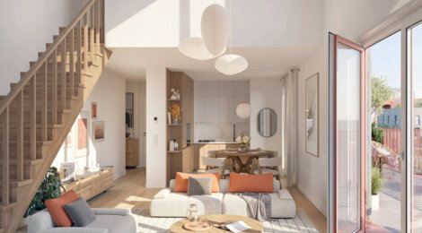 Programme immobilier neuf Barbara - Orly à proximité du métro 14 (94310) - Référence : 16179