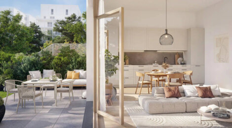 Programme immobilier neuf Équilibre - Orly : appartements neufs du studio au T6 proche du métro ligne 14 (94310) - Référence : 8719