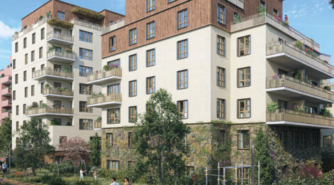 Programme immobilier neuf Mésange - Orly quartier Parc en Scène à proximité du métro 14 et RER C (94310) - Référence : 16753