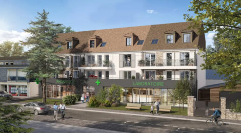 Programme immobilier neuf RESIDENCE DES IMPRESSIONNISTES - Osny : logements neufs du studio au T4 proche de la ligne J (95520) - Référence : 8735