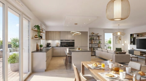 Programme immobilier neuf LES JARDINS DE LISA - Ozoir-la-Ferrière centre-ville proche RER E (77330) - Référence : 16304