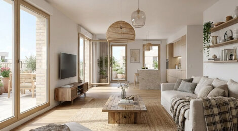 Programme immobilier neuf EFFERVESCENCE - LE CENTRAL - Palaiseau plateau de Saclay près universités (91120) - Référence : 16515