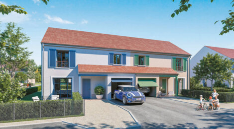 Programme immobilier neuf Domaine Pissarro - Parmain : Résidence T5 avec cadre résidentiel et confort optimisé proche des commodités (95620) - Référence : 14784