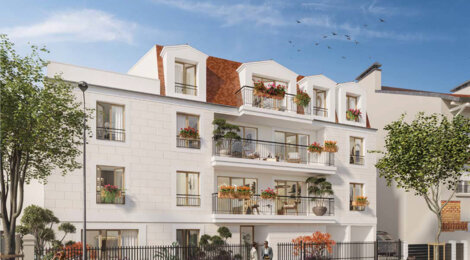 Programme immobilier neuf Le Mansart - Pierrefitte-sur-Seine proche du RER D (93380) - Référence : 16207