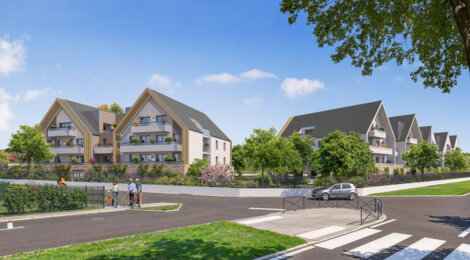 Programme immobilier neuf Les Jardins d'Apolline - Plaisir  proche du Transilien N en bus (78370) - Référence : 16295